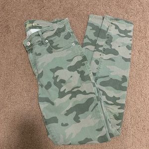 Old Navy Rockstar camo jeans